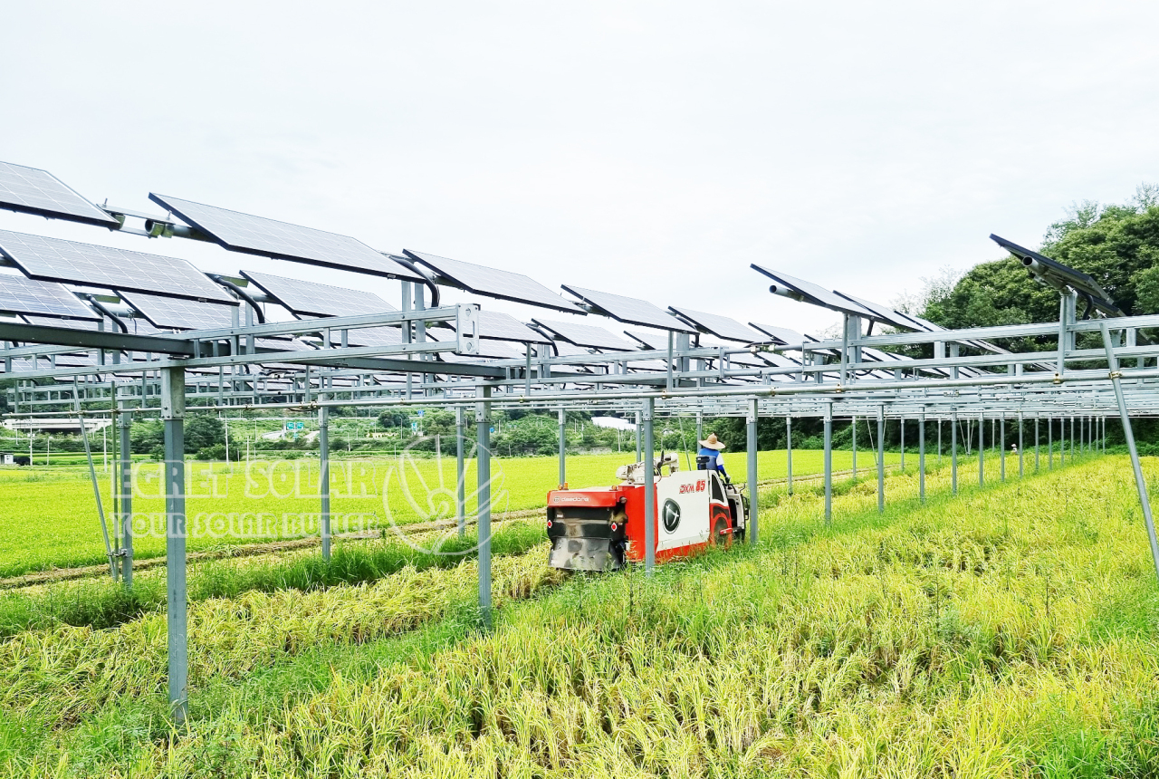 Le montage agricole solaire en aluminium favorise le développement agricole durable