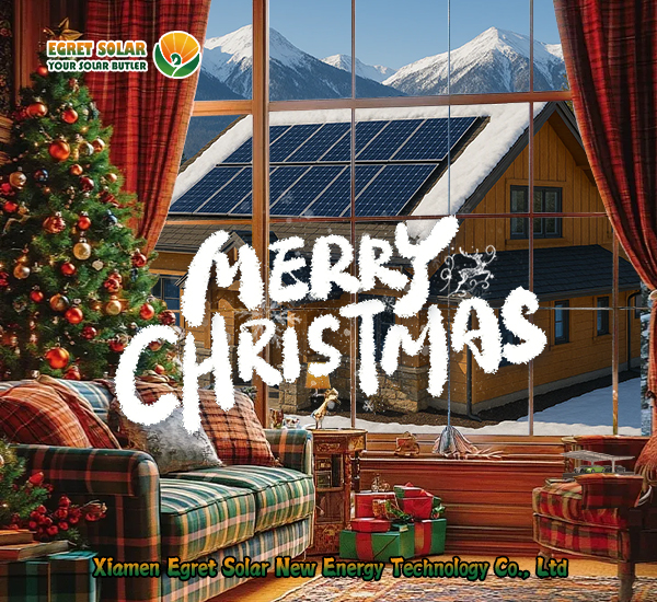 Egret Solar vous souhaite un Joyeux Noël !