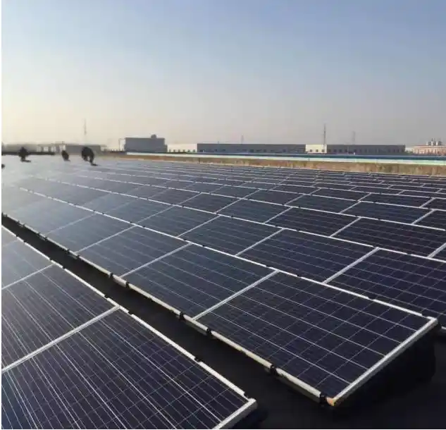 Support solaire à billes en plastique HDPE