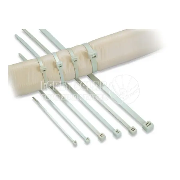 Ciles solaires liens en nylon en plastique