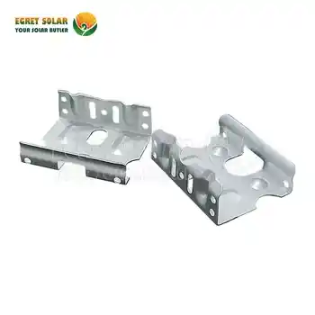 Clips de vidange d'eau pour cadre de panneau solaire, aluminium