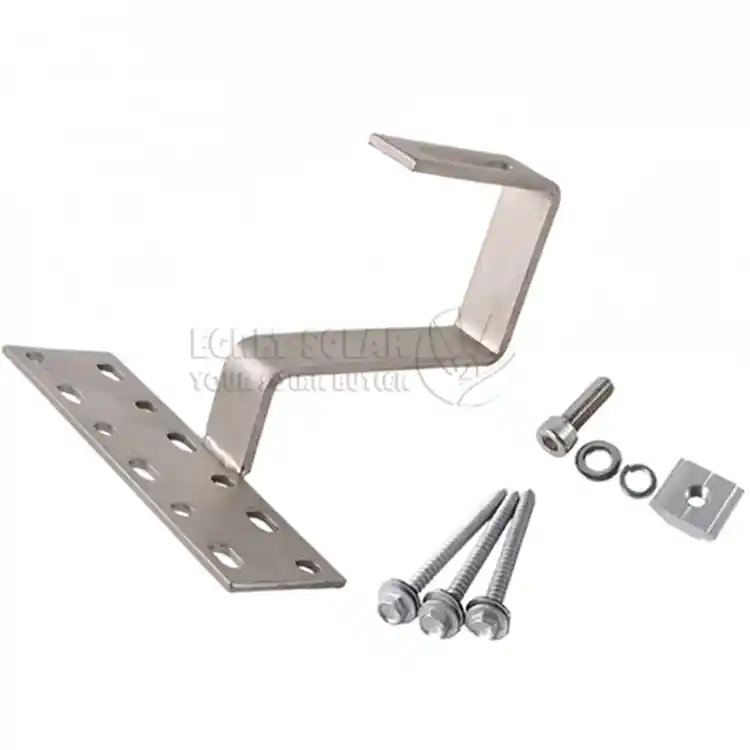 Crochets de montage solaires photovoltaïques sur le toit