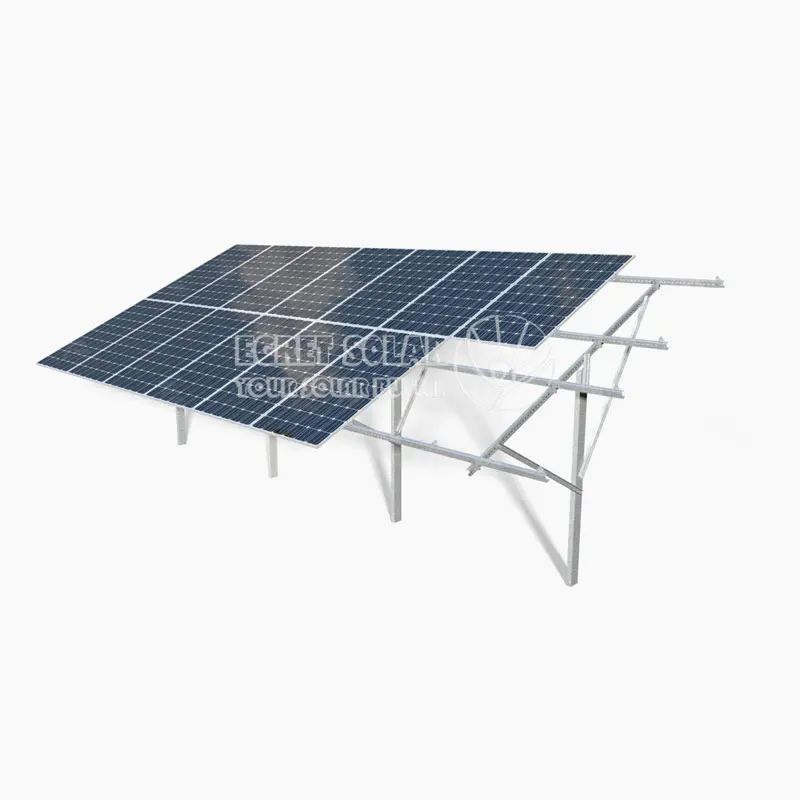 Système de montage solaire en acier