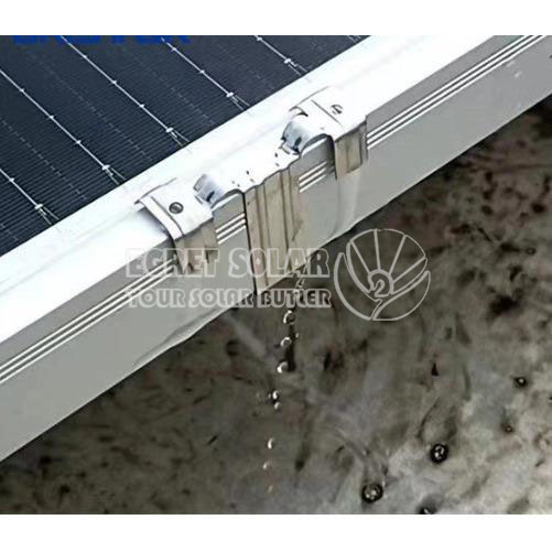 Clips de drainage d'eau solaire SUS304 en acier inoxydable