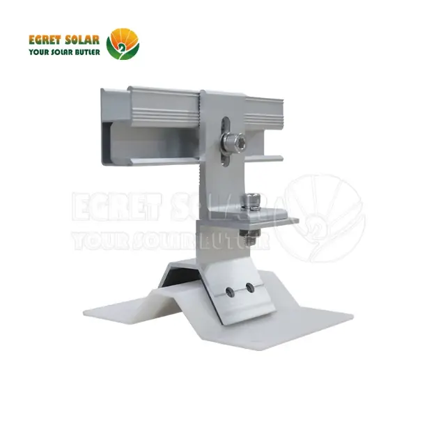 Pince de toit solaire en métal trapézoïde