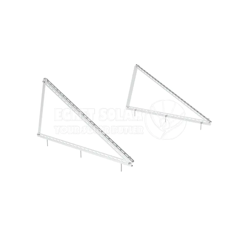 Triangle Structure en aluminium à toit plat en triangle